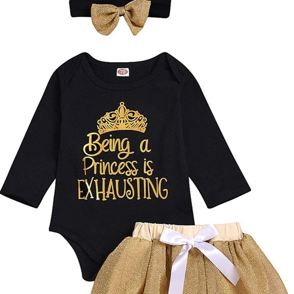Baby Girl Princess Tutu Set